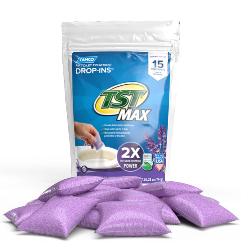 Camco | TST Drop-Ins | 41559 | Lavanda | Paquete de 15