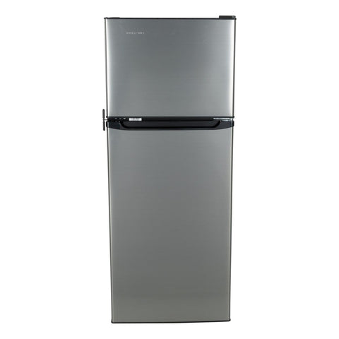 Everchill | Refrigerador para autocaravana de 12 voltios | Puertas de acero inoxidable | BCD280WEV804F | 10.7 pies cúbicos