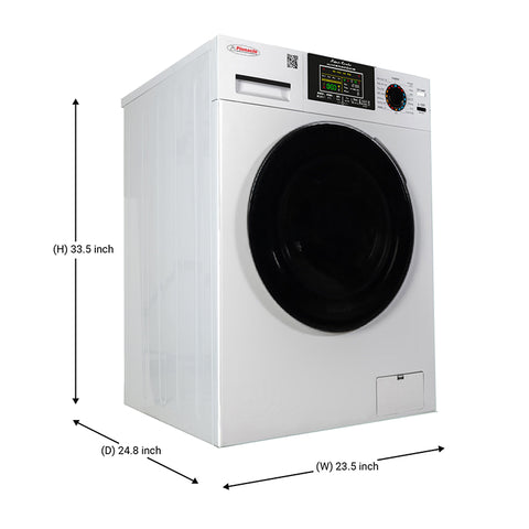 Pinnacle | Lavadora-secadora Super Combo XL | 21-5500XLW | Capacidad de 8 kg | Blanco