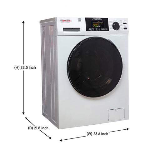 Pinnacle | Lavadora-secadora Super Combo L | 22-4600LW | Capacidad de 15 lb | Blanco