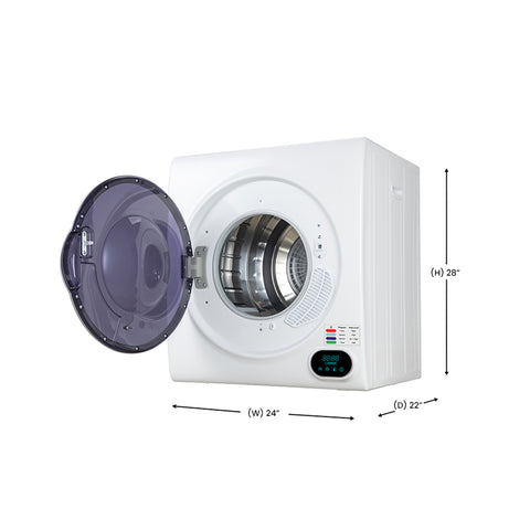 Pinnacle | Secadora compacta de tamaño pequeño | 21-852 | 3.5 pies cúbicos | 1500 W