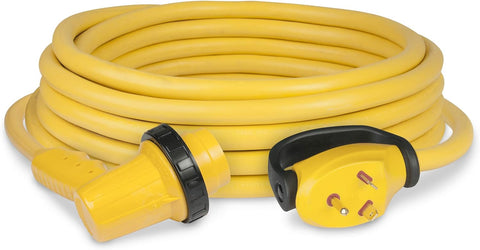 Marinco | Cable de ángulo recto | 30RPCRV | 30 A | 125 V | Longitud del cable: 9 m