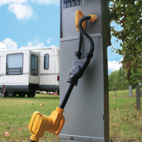 Camco | Adaptador maximizador de potencia Power Grip | 55025 | 50 A