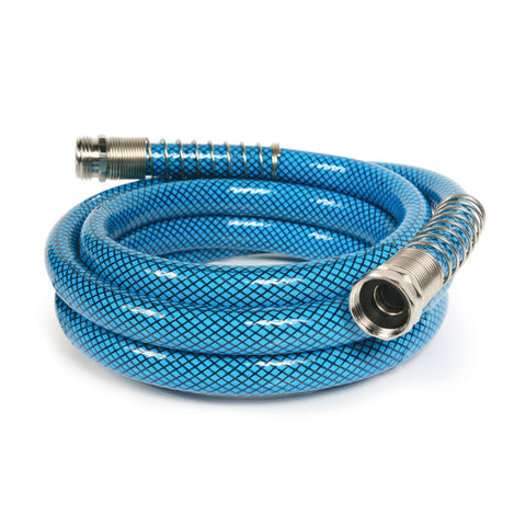 Camco | Manguera de agua potable premium TastePURE con 2 resortes | 22823 | Agua dulce | 3 m