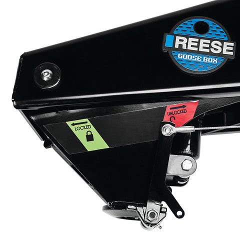 Reese | Caja de pasadores para acoplador de cuello de cisne para quinta rueda | 94716 | Capacidad de 16 000 lb