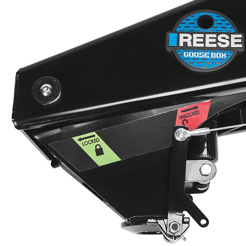Reese | Caja de pasadores para acoplador de cuello de cisne para quinta rueda | 94920 | Capacidad de 20,000 lb