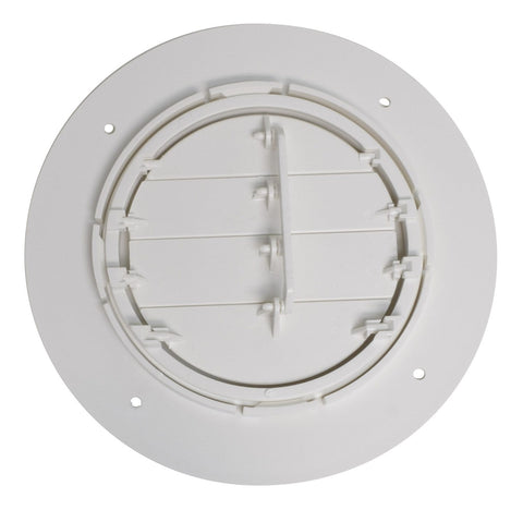 Valterra | Ventilación de aire acondicionado de techo Spaceport ajustable de 4" | A10-3357VP | Redonda | Blanca