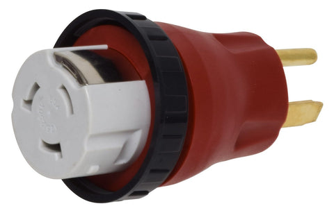 Valterra | Adaptador de enchufe desmontable de 50 amperios a 50 amperios | A10-5050DA