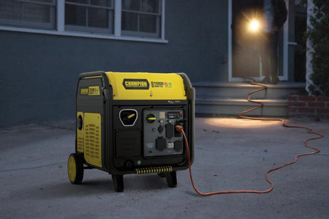 Champion | Electric Start Dual Fuel Inverter Generator | 201417 | With CO Shield | 11,000W
