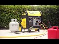 Champion | Electric Start Dual Fuel Inverter Generator | 201417 | With CO Shield | 11,000W