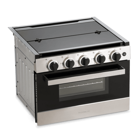 Dometic | Cocina de gas Dometic de 3 quemadores y 17" | 9610002671 | Integrable | Acero inoxidable cepillado