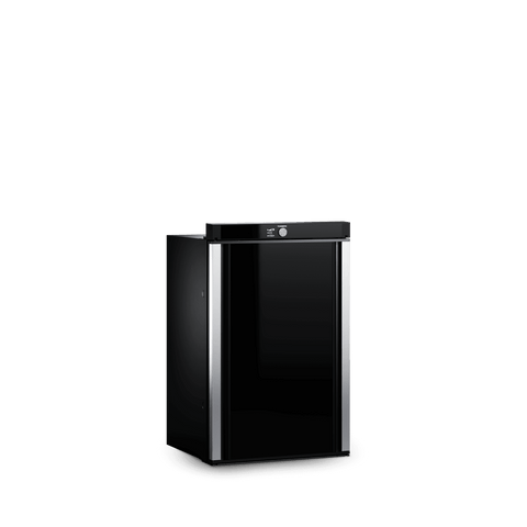 Dometic | 3.3 Cu. Ft. Refrigerator | RM10.5S | 9600027096 | 3-Way Operation (12v DC, 230v AC, Propane) | Double-Hinged | Black
