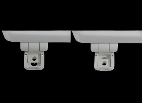 Dometic | Asiento de inodoro Serie 310 | 385312073 | 9108894299 | Serie 310 | Cierre lento | Madera esmaltada | Blanco