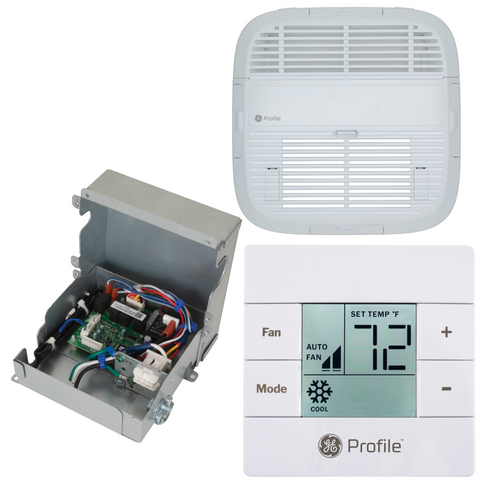 Electrodomésticos GE | Kit de accesorios para aire acondicionado sin conductos | RVACS-NKITW | Blanco | Aire acondicionado con refrigerante R32