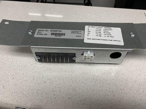 Coleman | Conjunto de techo para caravana Mach | 8330D735 | Caja de distribución de aire con placa de control
