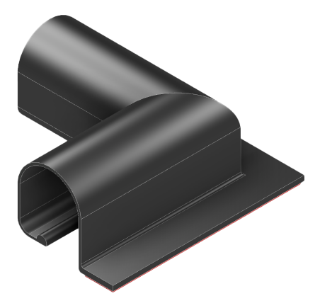 Jaeger | Flip'N Seal Slide Out Seal - Style Caps | 34773 | 02006546 | For Through Frame Slides | 1 Left Hand / 1 Right Hand | Black