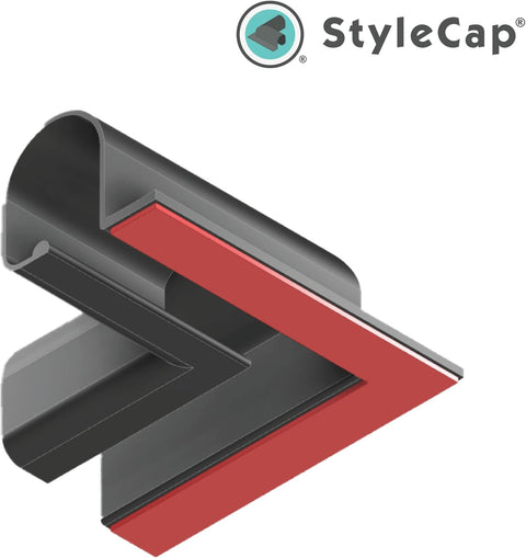 Jaeger | Flip'N Seal Slide Out Seal - Style Caps | 34773 | 02006546 | For Through Frame Slides | 1 Left Hand / 1 Right Hand | Black