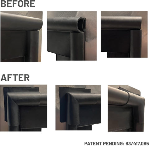 Jaeger | Flip'N Seal Slide Out Seal - Style Caps | 34773 | 02006546 | For Through Frame Slides | 1 Left Hand / 1 Right Hand | Black