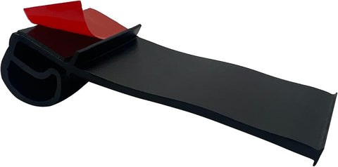 Jaeger | Flip'N Seal Slide Out Seal | 28470 | 04002891 | 2.75" Wiper | 0.91" Bulb | 40' Length | Black