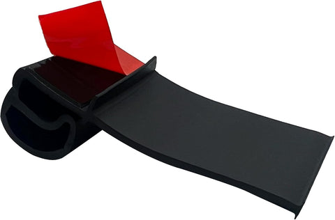 Jaeger | Flip'N Seal Slide Out Seal | 35067 | 04002898 | 2.5" Wiper | 0.91" Bulb | 40' Length | Black