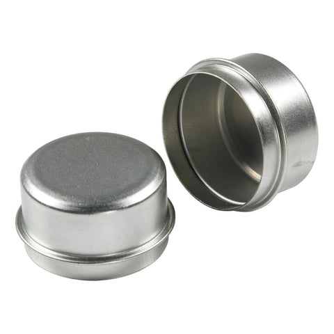 Lippert | Standard Press-In Dust Cap | 2023134658 | 1.99" Diameter | 2,200-4,400-lb. Axles | Non-Lubed | 2-Pack