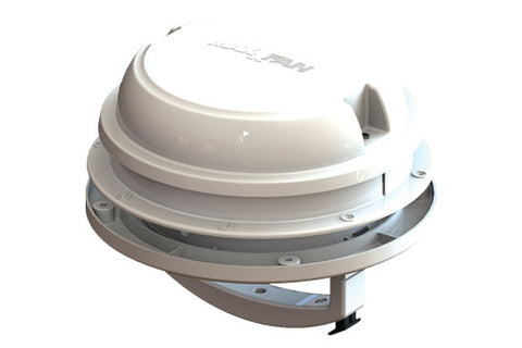MaxxAir | Maxxfan Dome | 00-03812W | 12v | Manual Lift | 6" | White