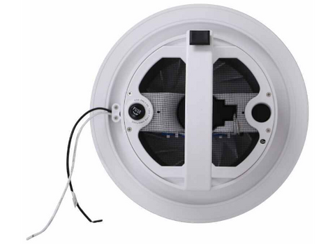 MaxxAir | Maxxfan Plus Dome | 00-03810W | Manual Lift | LED Light | 12v | 6" | White