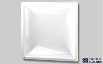 Recreación especializada | Claraboya para RV (solo domo interior) | N1414 | Blanco | 35,5 x 35,5 cm