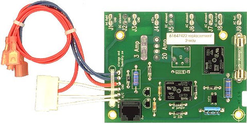 Dinosaur Electronics | Placa de alimentación de repuesto | 61647422 | Para refrigerador Norcold | Funcionamiento bidireccional (aire acondicionado/gas) | Estilo antiguo