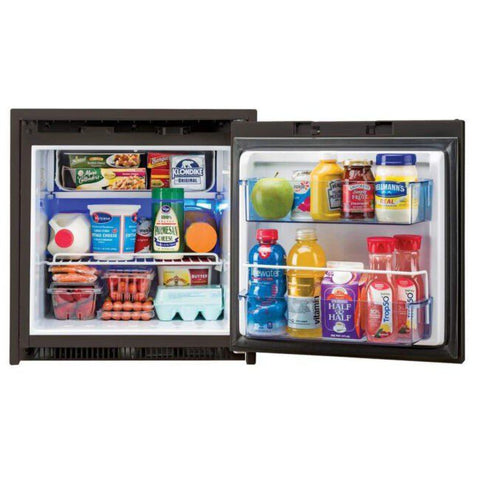 Norcold | 2.7 Cu. Ft. Single Compartment RV Refrigerator With Freezer | DC751BB | Black | 12v / 24v DC