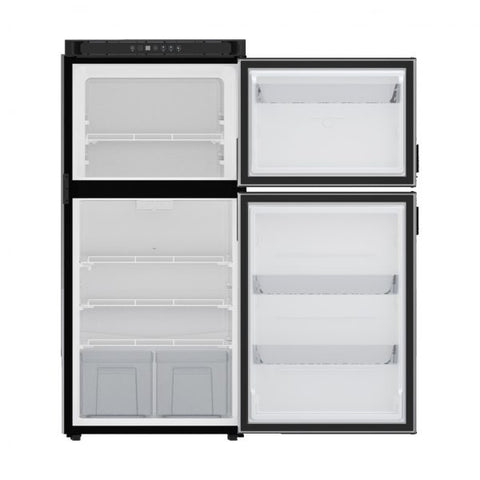 Norcold | Refrigerador para autocaravana de 12 voltios | N8DCSSR | 8 pies cúbicos | Acero inoxidable