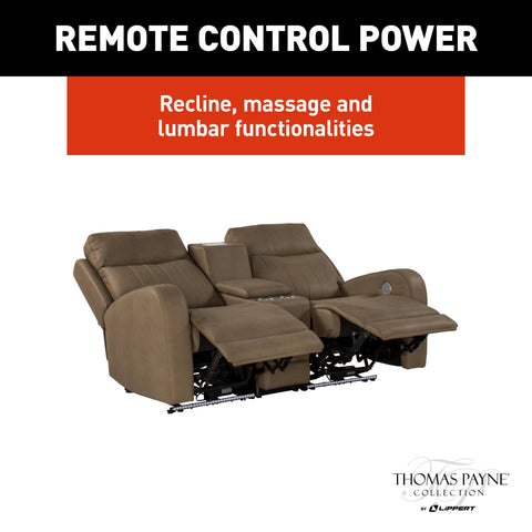 Lippert | Thomas Payne Seismic Theater Seating Set | 2020129328-2020129329-2020129330 | 67" | Grummond