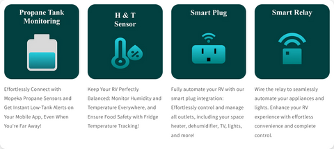 AP Products | Smart Thermostat and Wireless Control Hub | 024-0020 | Coleman, Dometic, Furrion, GE Appliances