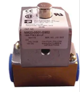 MTI Industries | Alarma profesional de LP/CO con relé | 25-742-R-WT-TR-KIT | Montaje empotrado | Marco embellecedor | Blanco