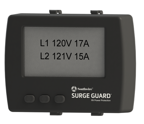 Southwire | Protector de sobretensiones inalámbrico con pantalla LCD | 40301