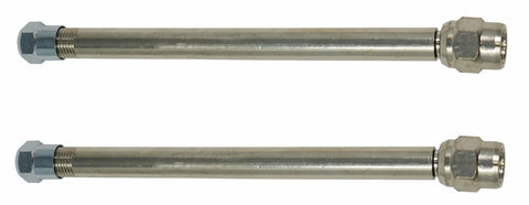 TireMinder | Extensor de válvula recto | TM22303VP | 4 pulgadas | Paquete de 2