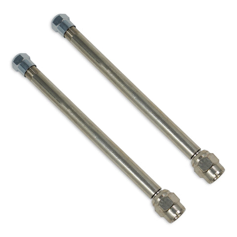 TireMinder | Extensor de válvula recto | TM22303VP | 4 pulgadas | Paquete de 2