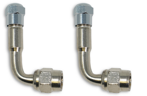 TireMinder | Extensor de válvula en ángulo de 90 grados | TM22304VP | Paquete de 2