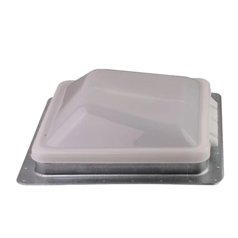 Ventline | Ventilación de techo eléctrica completa - Tapa y ventilador eléctricos | V2119-601-00 | 35,56 cm x 35,56 cm | Blanco | 12 V CC