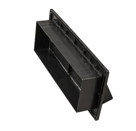 Ventline | Range Wall Exhaust Vent | BV2111-55 | Locking | Black