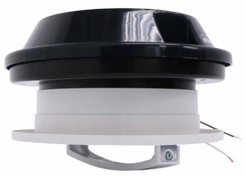 Ventline | Ventilador para furgoneta | VP-543 | 15 cm | 12 V CC | Interior blanco polar | Cúpula ahumada