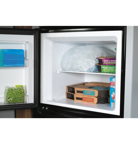GE Appliances | 9.8 Cubic Foot RV Refrigerator | GPV10FGNBB | 12 Volt DC | Black