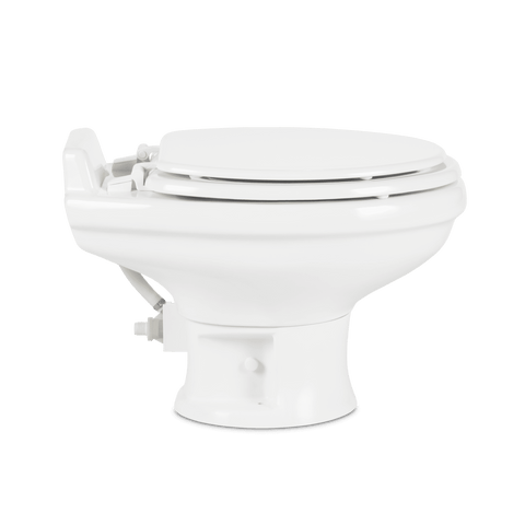 Dometic | Inodoro de perfil bajo 321 para autocaravanas | 302321681 | Blanco