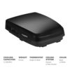 Dometic | FreshJet 5 Low Profile RV Air Conditioner | 9620015930 | 13,500 BTU | Black