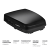 Dometic | FreshJet 5 Low Profile RV Air Conditioner | 9620015927 | 15,000 BTU | Black