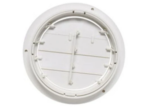 Valterra | Rejilla de aire acondicionado de techo ajustable de 5" | A10-3358VP | Redonda | Blanca