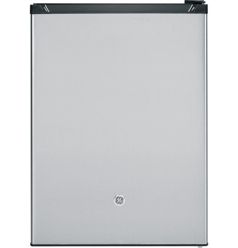 GE Appliances | 5.6 Cubic Foot RV Refrigerator | GCV06GSNSB | 12 Volt DC | Stainless Steel