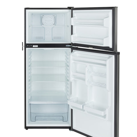 Everchill | Refrigerador para autocaravana de 12 voltios | BCD280WEV804H-B-6 | Negro | 11 pies cúbicos