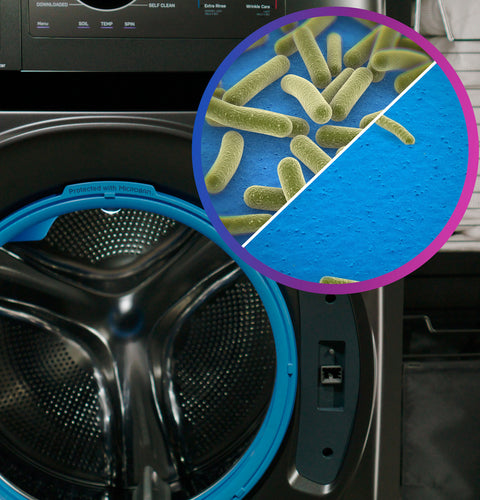 GE Appliances | UltraFast Washer/Dryer Combo | PFQ97HSPVDS | with Ventless Heat Pump Technology | 4.8 cu. ft.