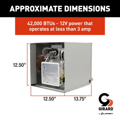 Lippert | Girard Tankless RV Water Heater | 2GWHAM | GSWH | 2022107534